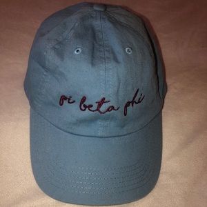 Blue Pi Beta Phi Baseball Cap